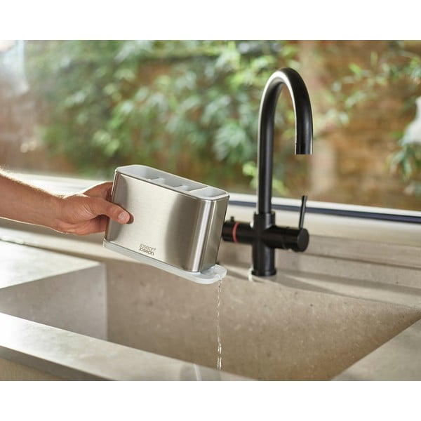 Hõbedast metallist söögiriistade hoidik Surface - Joseph Joseph-image-1