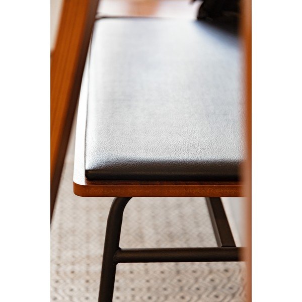 Must-pruun kunstnahast pink Carabel - Kave Home-image-4