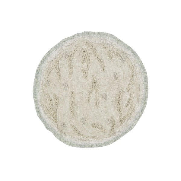 Beež puuvillane laste mänguvaip ø120 cm Island - Lorena Canals-image-3