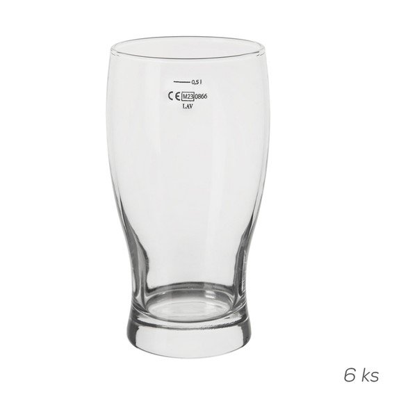 Klaasid 500 ml 6tk komplektis Belek - Orion-image-2