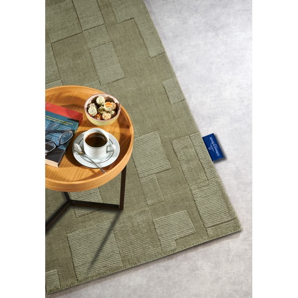 Roheline käsitsi kootud villane vaip 160x230 cm Wilhelmine - Villeroy&Boch-image-2