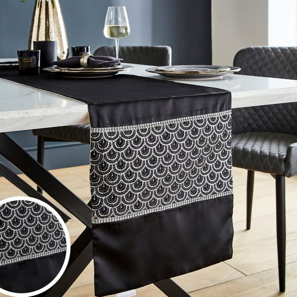 Mikrosatelliidist lauajooksja 32x220 cm Deco Sequin - Catherine Lansfield-image-4