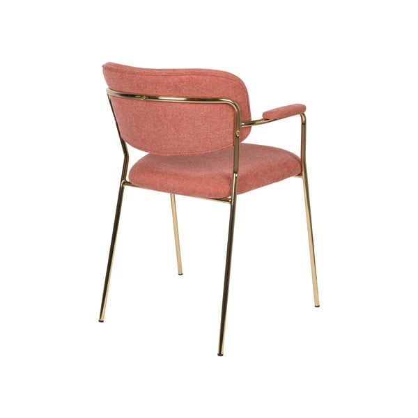 Roosad söögitoolid 2tk komplektis Jolien - White Label-image-4