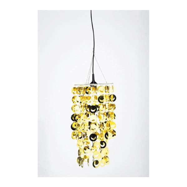 Závěsné svítidlo ve zlaté barvě Kare Design Flitter
