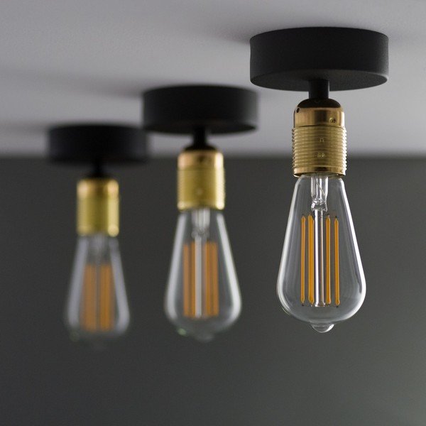 Must/kuldne laevalgusti ø 4 cm Uno - Sotto Luce-image-3