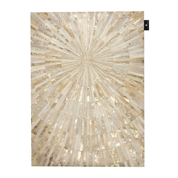 Kožený koberec Sunshine, 140x200 cm