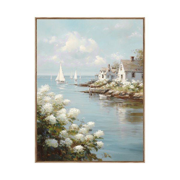 Trükitud pilt raamiga 60x80 cm Quiet Bay - Styler