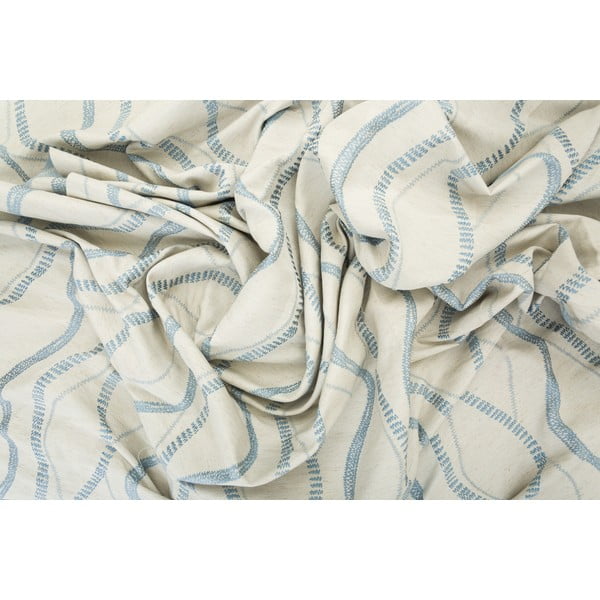 Kollane-sinine kardin 140x245 cm Arcade - Mendola Fabrics-image-1