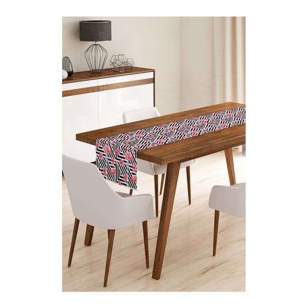 Běhoun na stůl z mikrovlákna Minimalist Cushion Covers Flamengo, 45 x 145 cm