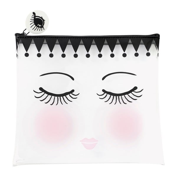 Kosmetická taštička Miss Étoile Eyes And Dots, 22 x 1 cm