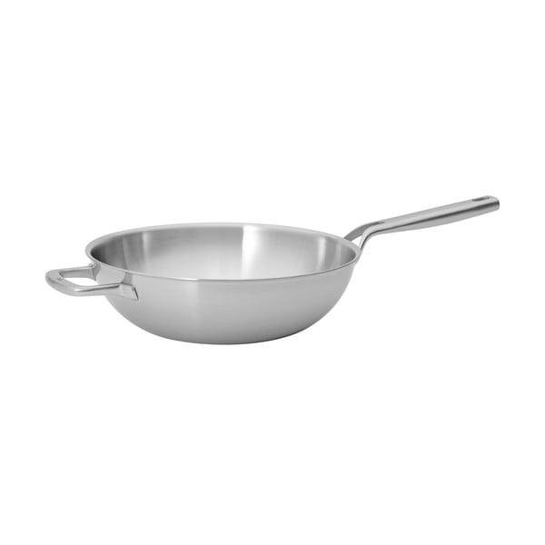 Roostevabast terasest wok-pann koos kaanega ø 30 cm Lucca 3.0 - FABINI-image-2