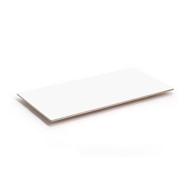 Bílá deska k podnožím Master & Master Flat, 150 x 75 cm