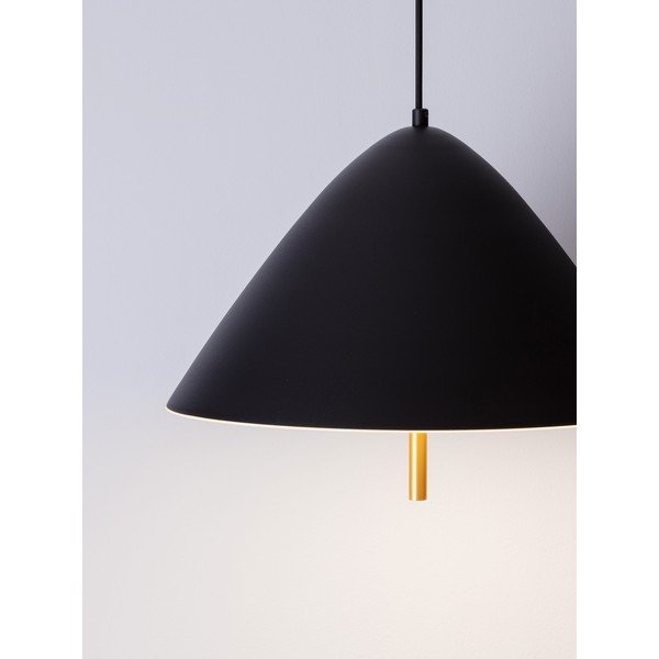 Matt must metallist LED-ripplamp metallvarjuga, ø 40 cm Oros - Nova Luce-image-2