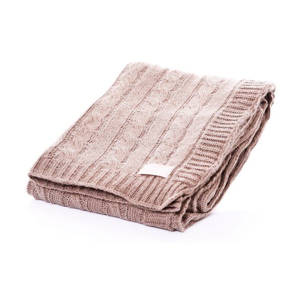 Deka Sara Beige, 180x125 cm-image-1