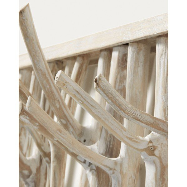 Tiikpuidust seinariiulid 3tk komplektis 60 cm Muntfre - Kave Home-image-4