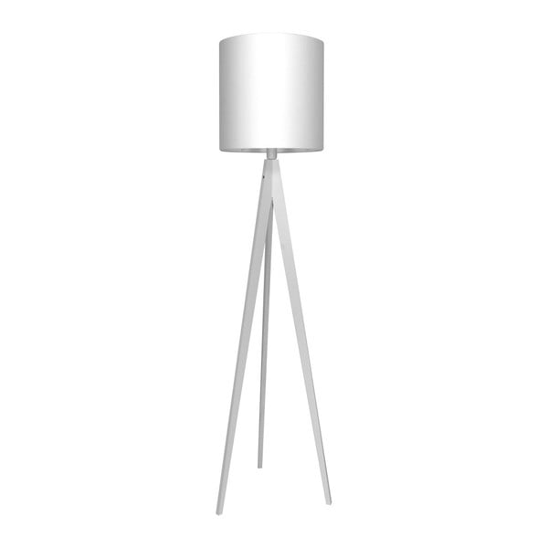 Bílá stojací lampa 4room Artist, bílá lakovaná bříza, 158 cm