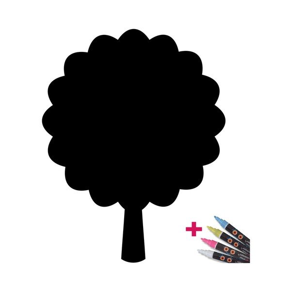 Set popisovací samolepky a 4 fixů Fanastick Tree-image-1