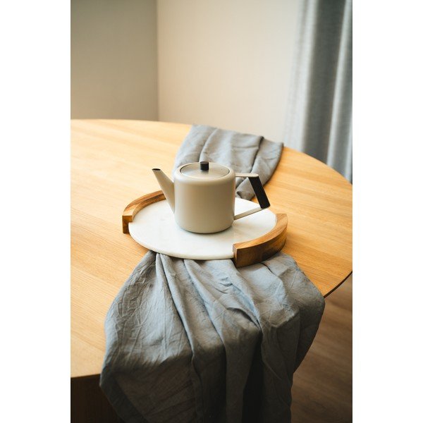 Beež roostevabast terasest teekann 1,1 l Duet Boston - Bredemeijer-image-1