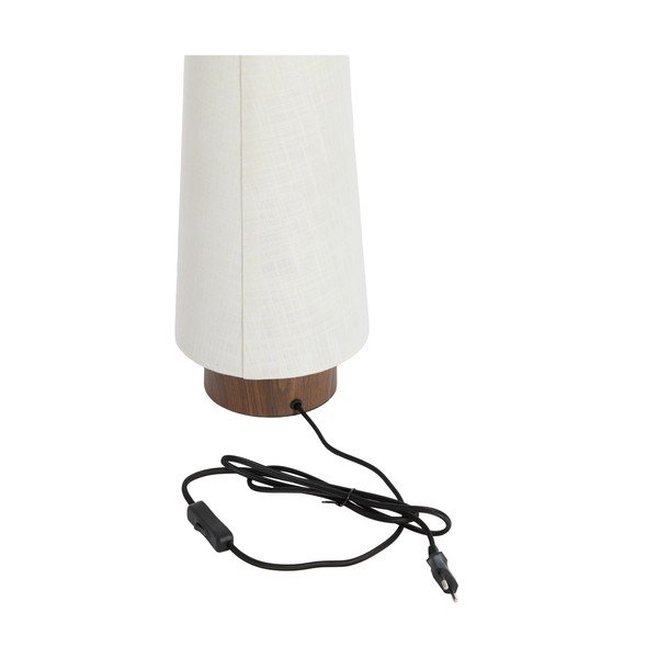 Kreemikas metallist laualamp tekstiilist varjuga (kõrgus 42 cm) Howie - Light & Living-image-4