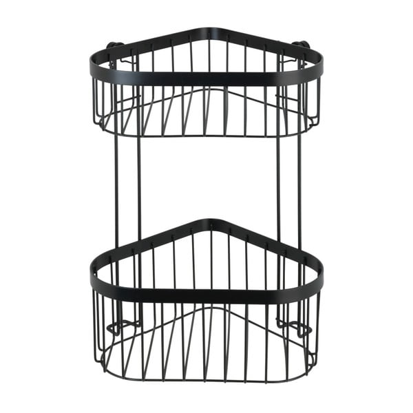 Must kahekorruseline seinale paigaldatav nurgariiul Classic Plus - Wenko-image-3