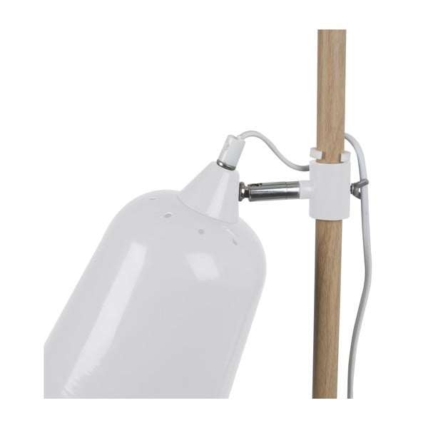 Valge laualamp puit - Leitmotiv-image-1