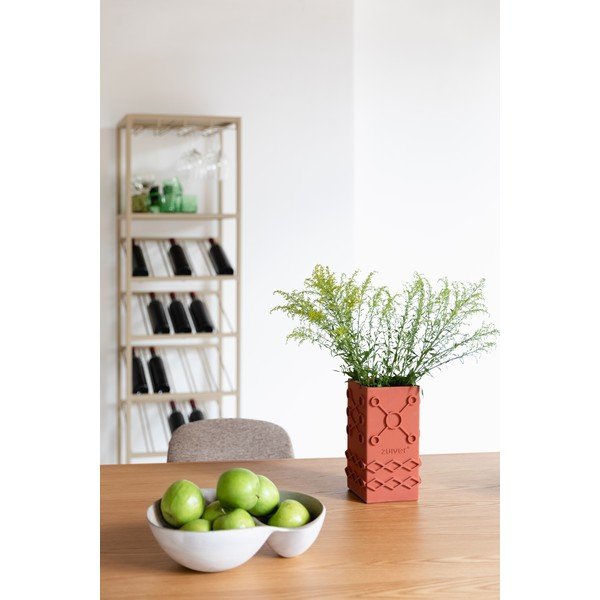 Oranž betoonist vaas Graphic - Zuiver-image-1