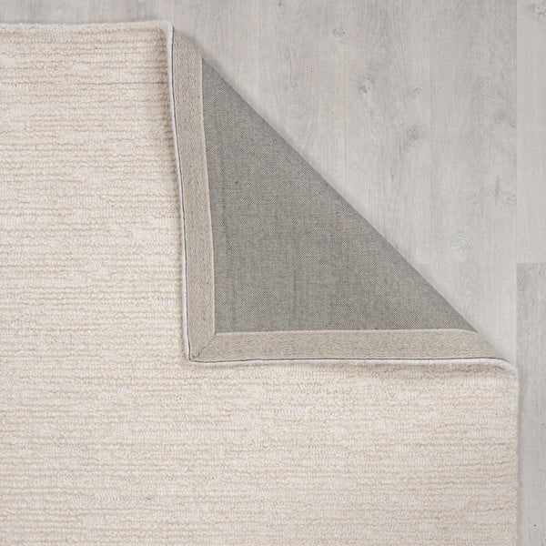 Elevandiluu värvi käsitsi kootud villane vaip 200x290 cm Harris Boucle - Flair Rugs-image-3