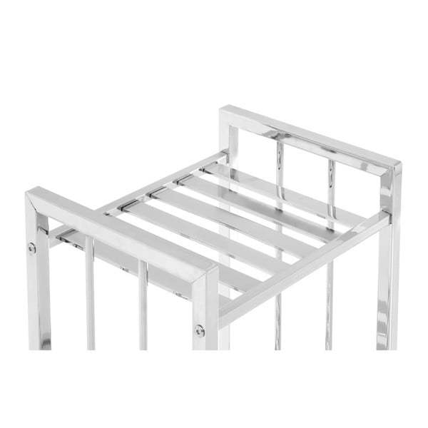 Hõbedane vannitoariiul 33x73 cm - Premier Housewares-image-3