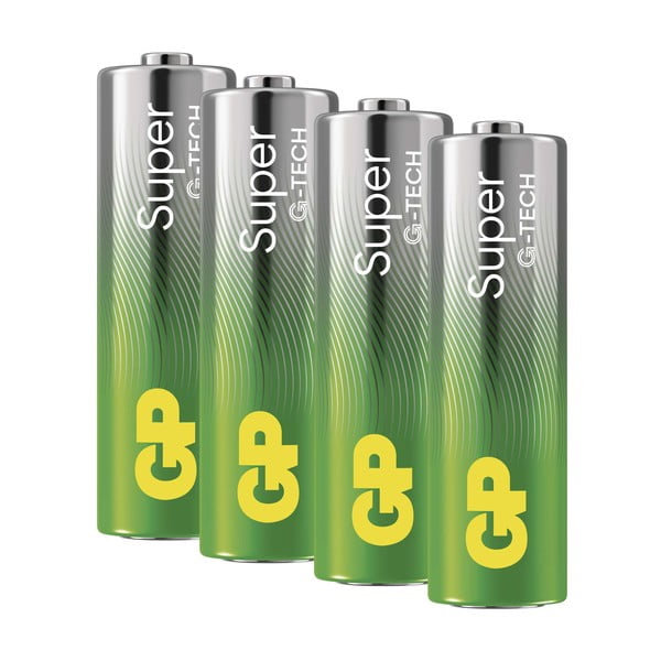 AA leelispatareid 4 tk Super - EMOS-image-2