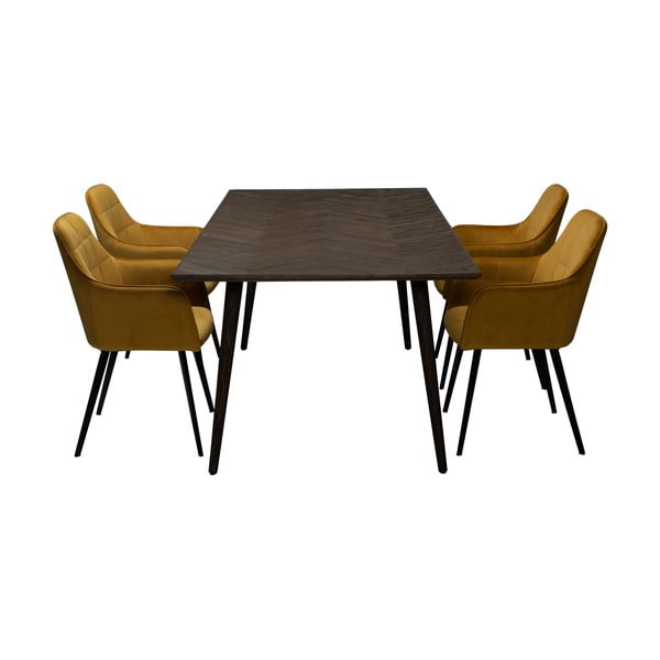 Söögilaud jalakasdekoriga 100x220 cm Bone - DAN-FORM Denmark-image-2