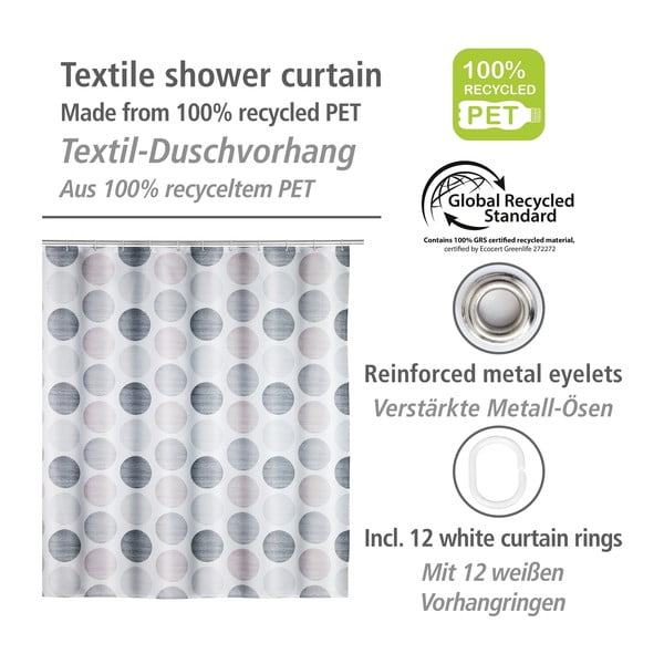 Dušikardin 180x200 cm Pastel Dots - Wenko-image-4