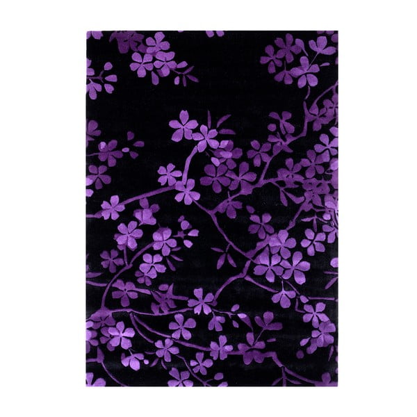 Vlněný koberec Rosono Lilac, 170x240 cm