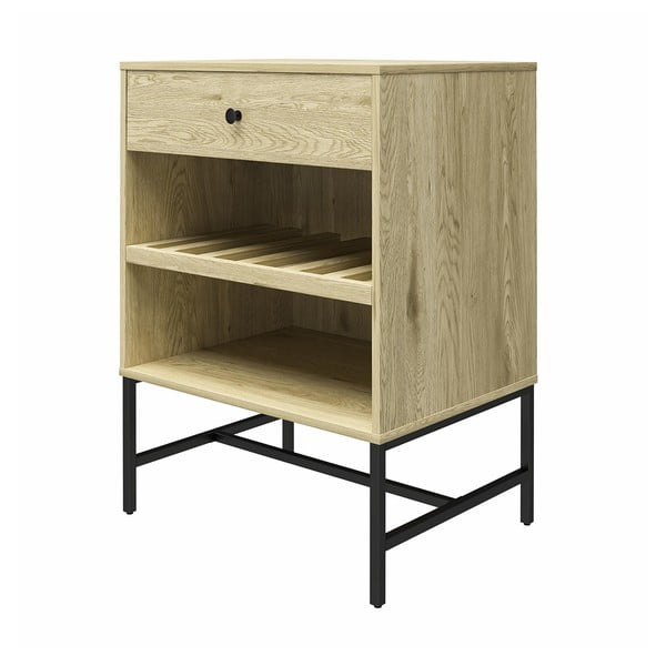 Veinikapp naturaalsest männipuidust 6 pudelile, 60x83 cm Tamlin - Queer Eye-image-2