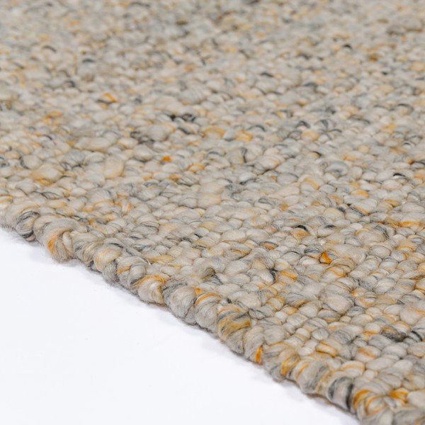 Kollane/helehall käsitsi kootud vaip 160x230 cm Finley - Flair Rugs-image-3