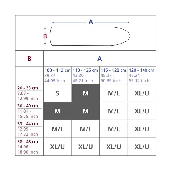 Sinine puuvillane triikimislaua kate , pikkus 125 cm Air Comfort - Wenko-image-2