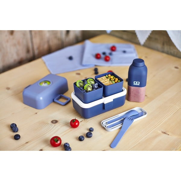 3-osaline komplekt siniseid Pocket reisitarbeid - Monbento-image-4