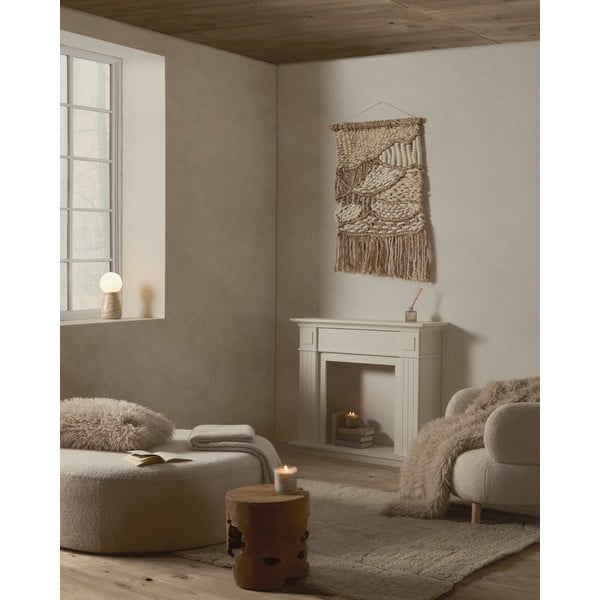 Beež lauavalgusti (kõrgus 31,5 cm) Okeni - Kave Home-image-4