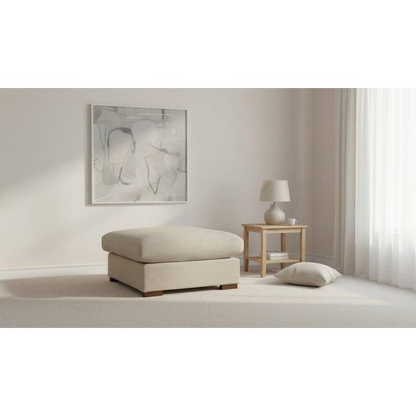 Beež velvetist tumba Comfy - Scandic-image-4