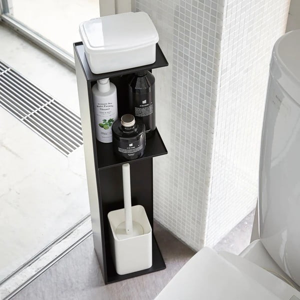 Metallist tualettpaberi hoidja Tower - YAMAZAKI-image-1