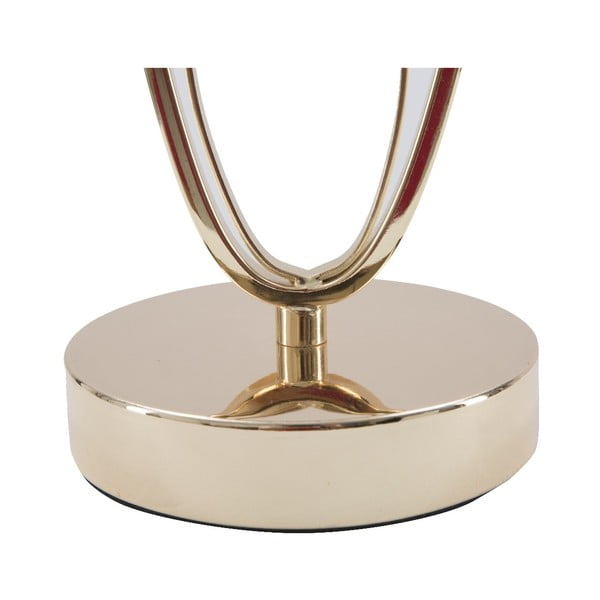 Valge kuldse disainiga laualamp Flush - Mauro Ferretti-image-3