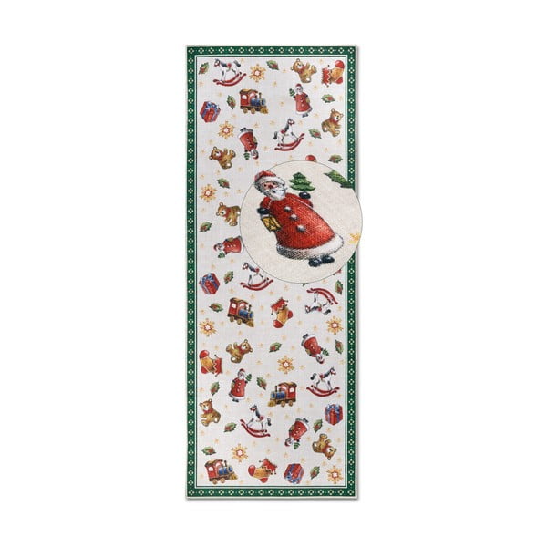 Roheline jõulumotiividega koridorivaip 80x200 cm Green Christmas - Villeroy&Boch