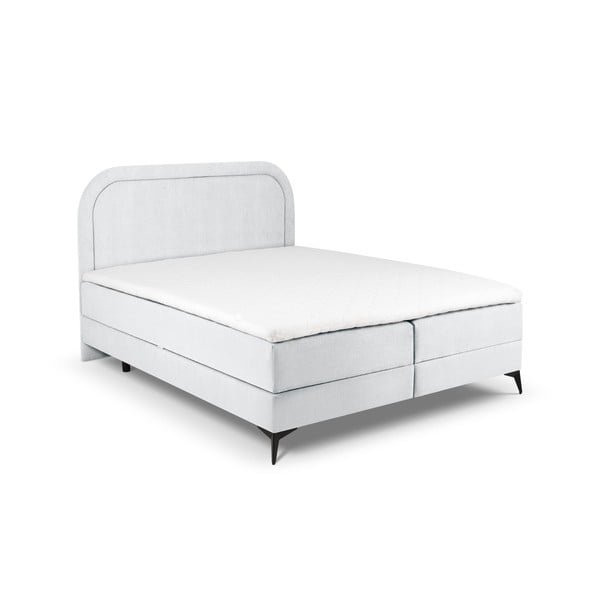 Helehall boxspring-voodi koos panipaigaga 180x200 cm Eclipse - Cosmopolitan Design