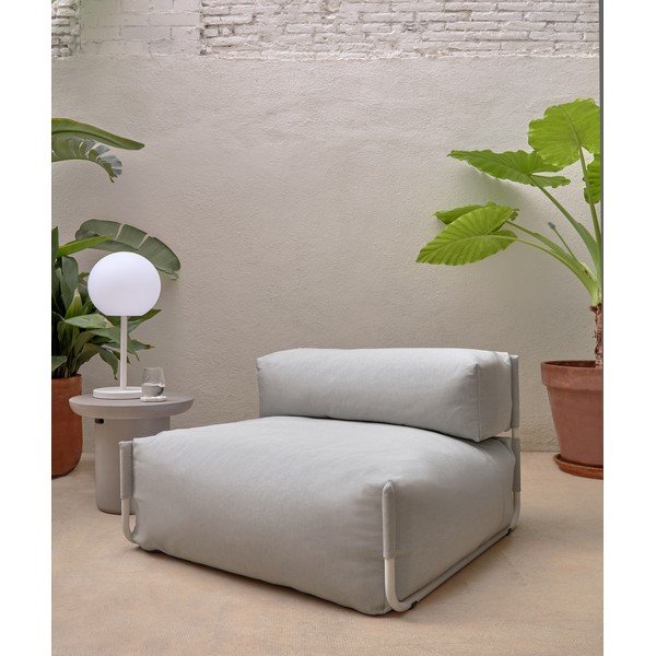 Hall polsterdatud aiatooliga Square - Kave Home-image-1