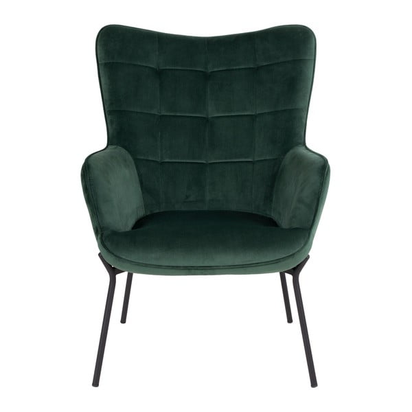 Roheline sametist tugitool Glasgow - House Nordic-image-2