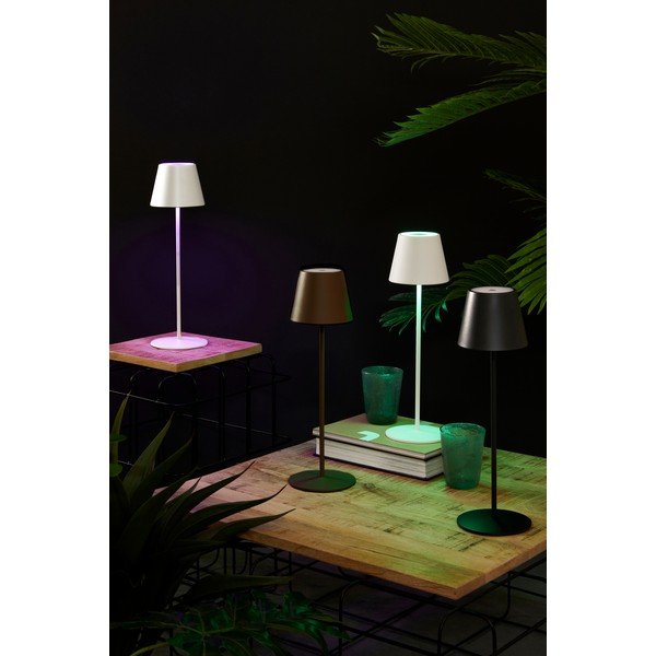 LED-laualamp õue, USB-ga, ø 12 cm Etna - Bizzotto-image-3