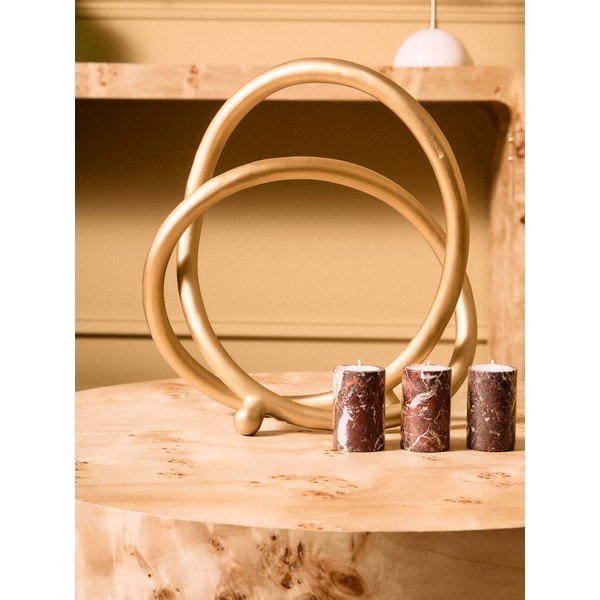 Ümmargune naturaalses värvitoonis kohvilaud, läbimõõduga 80 cm Mota - Premier Housewares-image-4