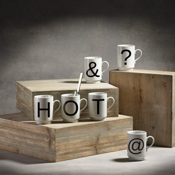 Porcelaanist kirjakruus C, 250 ml - KJ Collection-image-1