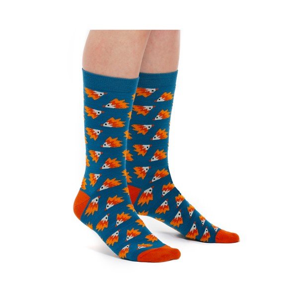 3 paari siniseid sokke kinkekarbis, suurus 36-40. Novelty - Ballonet Socks-image-2