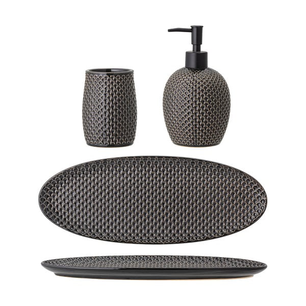 Hall kiviplaat komplekt vannitoatarvikuid Hrin - Bloomingville-image-4