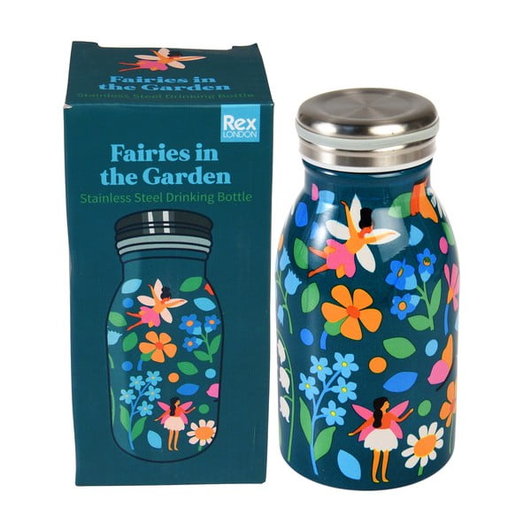 Sinine roostevabast terasest joogipudel 250 ml Fairies in the Garden - Rex London-image-3